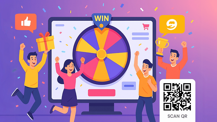 Ruleta virtual: activa sorteos y promociones online para tu marca